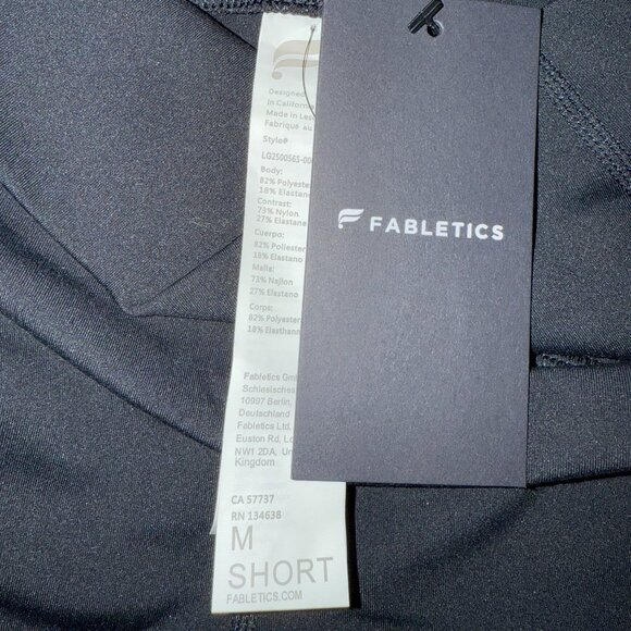 Fabletics Oasis Pureluxe High-Waisted 7/8 Legging - Black Medium Short - Picture 5 of 7
